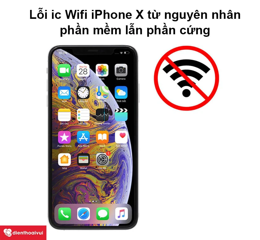 sửa main ic wifi iphone x