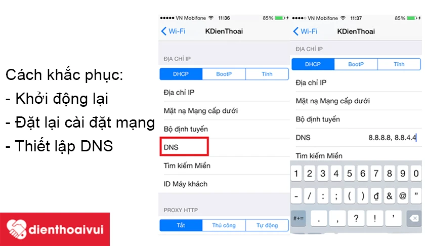 Một số cách giúp bạn khắc phục lỗi iPhone 6 Plus không bắt được WiFi