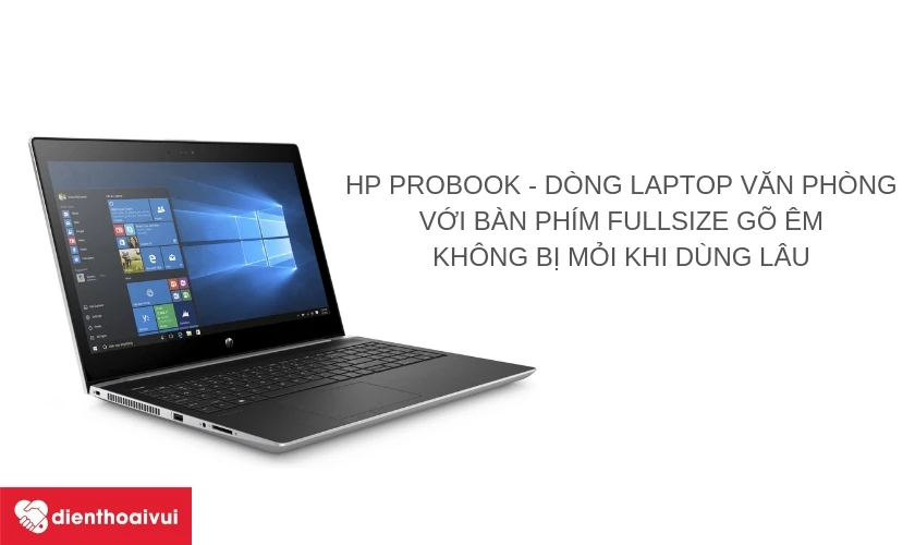thay bàn phím HP Probook với bàn phím fullsize