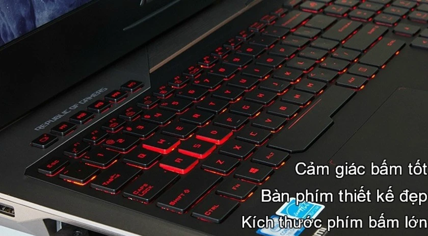 Dịch vụ thay bàn phím Asus ROG - bàn phím cơ cho trải nghiệm tốt