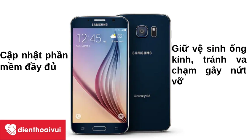 Những lỗi camera sau thường gặp trên Samsung Galaxy S6 và giải pháp khắc phục