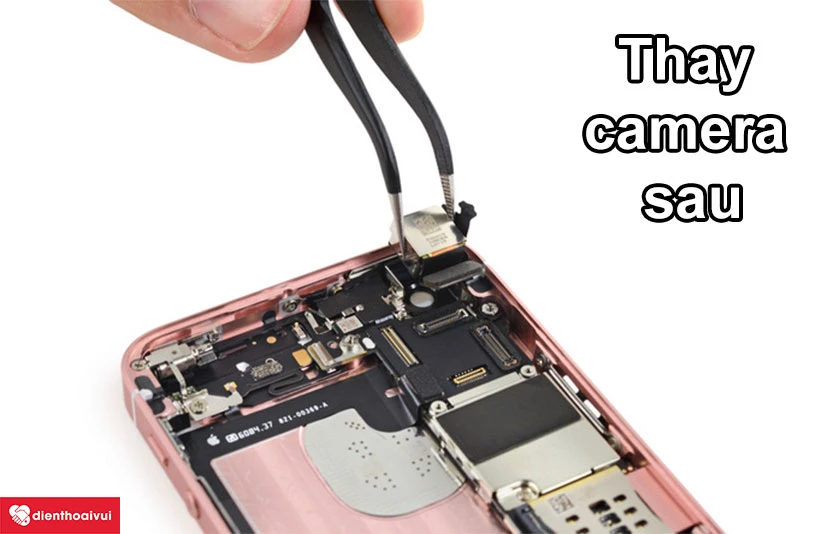 Cách khắc phục iPhone 5S hư camera sau an toàn chất lượng