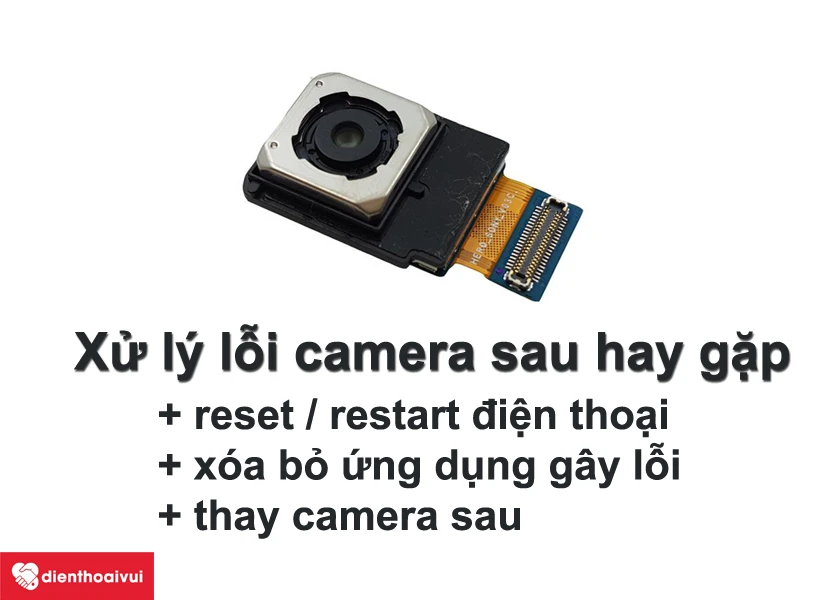 Các lỗi camera sau thường gặp trên điện thoại Samsung Galaxy A3 2016 và cách xử lý chúng