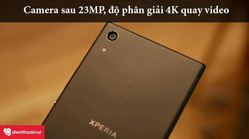 Sony Xperia XA1 Ultra – Camera sau 23MP, độ phân giải 4K quay video