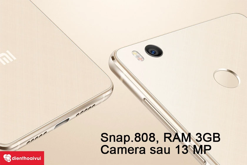 Xiaomi Mi 4S – camera sau độ phân giải 13 MP cùng chế độ lấy nét theo pha