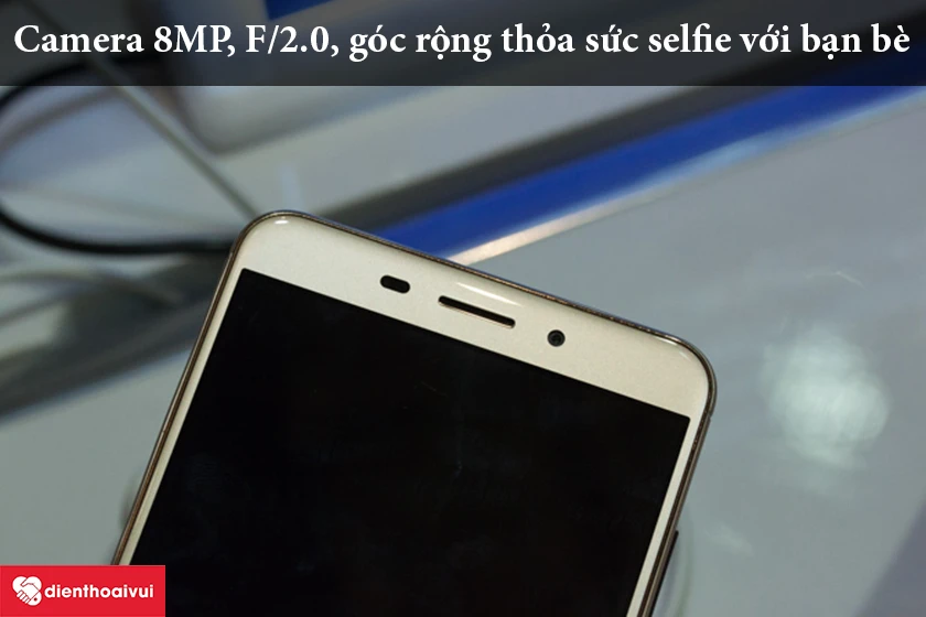 Asus Zenfone 3 Laser – Camera 8MP, F/2.0, góc rộng thỏa sức selfie với bạn bè