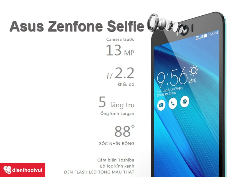 Asus Zenfone Selfie - trải nghiệm chụp ảnh selfie ở tầm cao mới