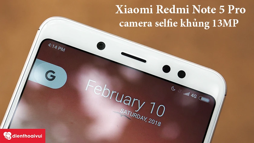 Xiaomi Redmi Note 5 Pro – camera selfie khủng 13MP