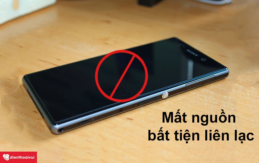Xperia C4 mất nguồn ảnh hưởng đến quá trình sử dụng, liên lạc như thế nào
