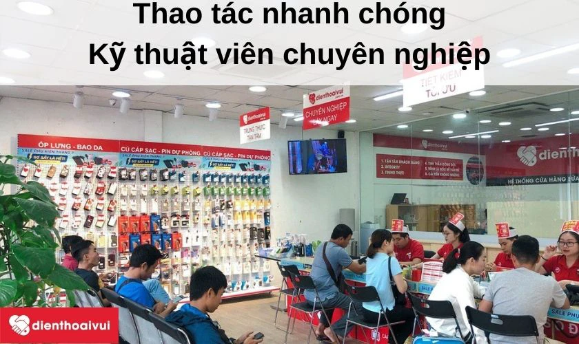 Thay chân cáp sạc Xiaomi Redmi Note 5 Pro chất lượng tại Điện Thoại Vui