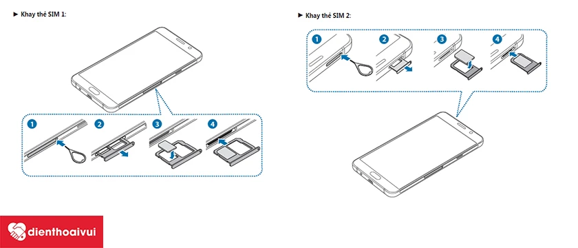 Cách tháo lắp khay sim Xiaomi Redmi 5 Plus sao cho đúng cách