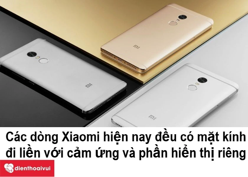 Mặt kính đi liền với cảm ứng