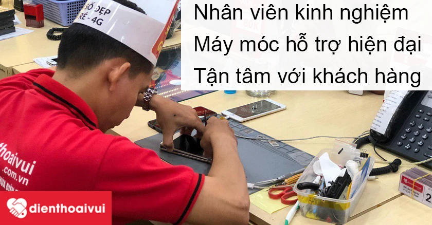 đội ngũ nhân viên luôn tận tâm với khách hàng