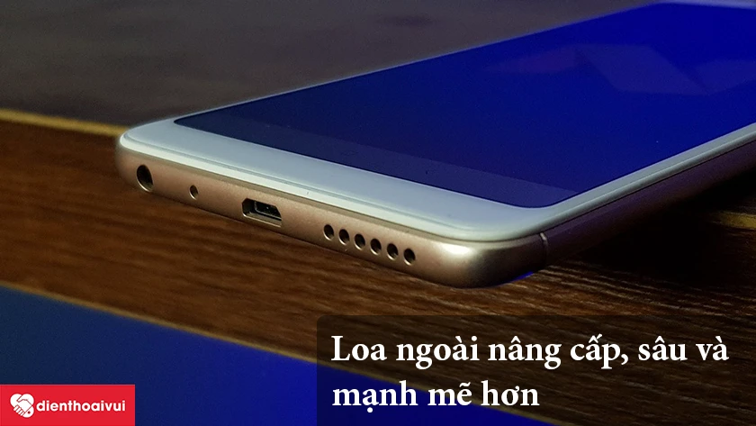 Xiaomi Redmi Note 5 Pro – Loa ngoài nâng cấp, sâu và mạnh mẽ hơn