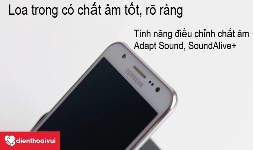 Samsung Galaxy J5 2015 – chiếc smartphone tầm trung với khả năng nghe gọi bằng loa trong tốt