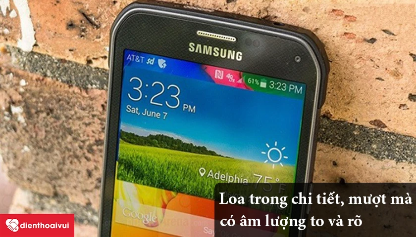 Samsung Galaxy S6 – Loa trong chi tiết, mượt mà có âm lượng to và rõ