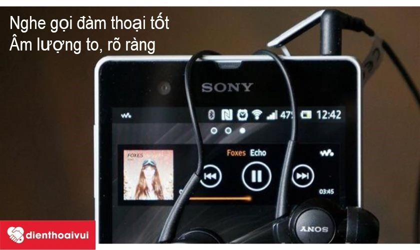 Sony Xperia Z – chiếc điện thoại có loa trong tốt cùng tai nghe cho trải nghiệm âm thanh tuyệt vời