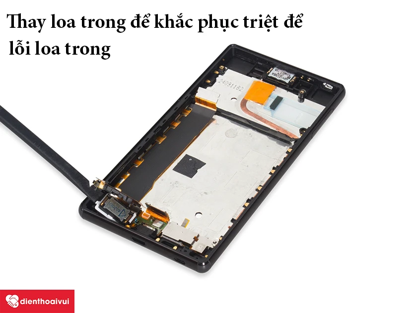 Thay loa trong nếu lỗi do phần cứng