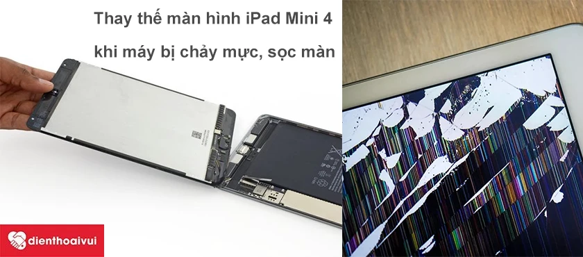 Khi nào người dùng nên thay màn hình iPad Mini 4.
