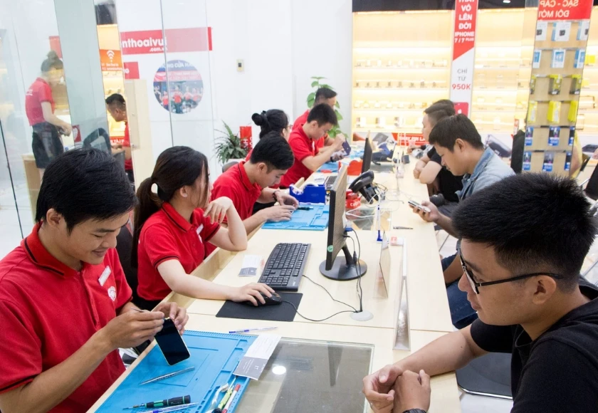 Điện Thoại Vui - Trung tâm sửa chữa điện thoại, máy tính bảng với chi phí hợp lý, an toàn, chất lượng