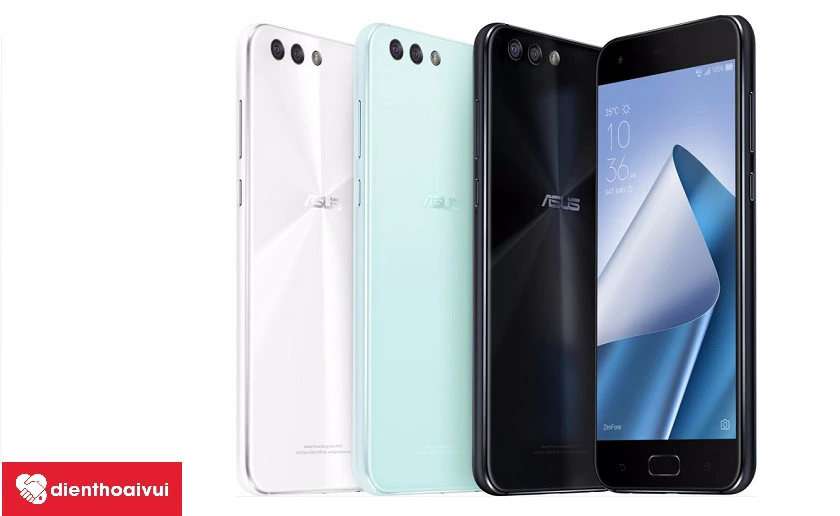 Asus Zenfone 4 Max – màn hình 5.5 inch, mặt kính được bo cong 2.5D