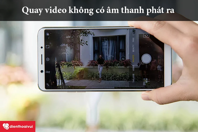 video không có âm thanh