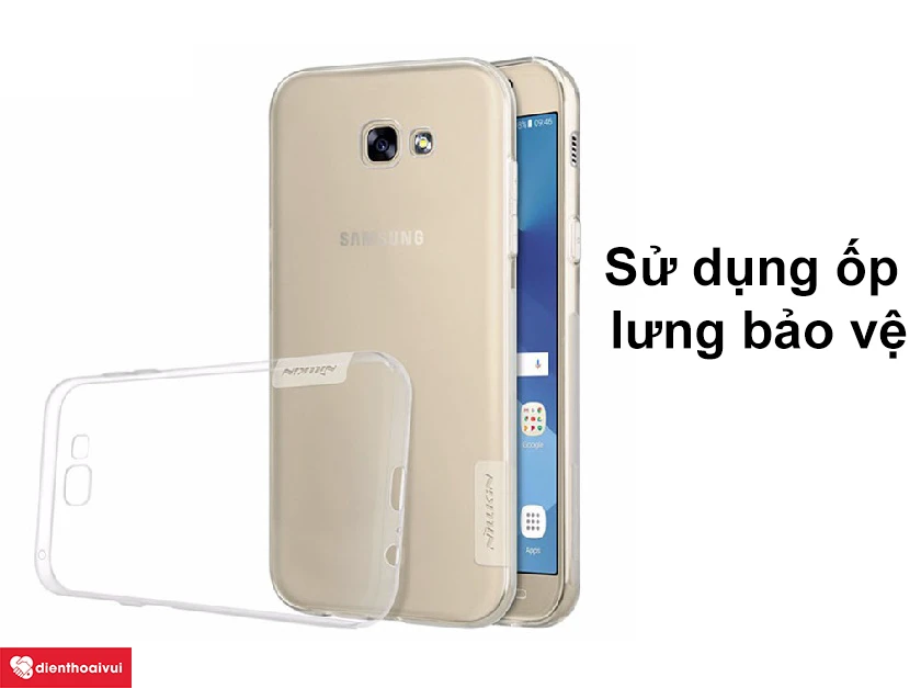 Sử dụng ốp lưng để bảo vệ