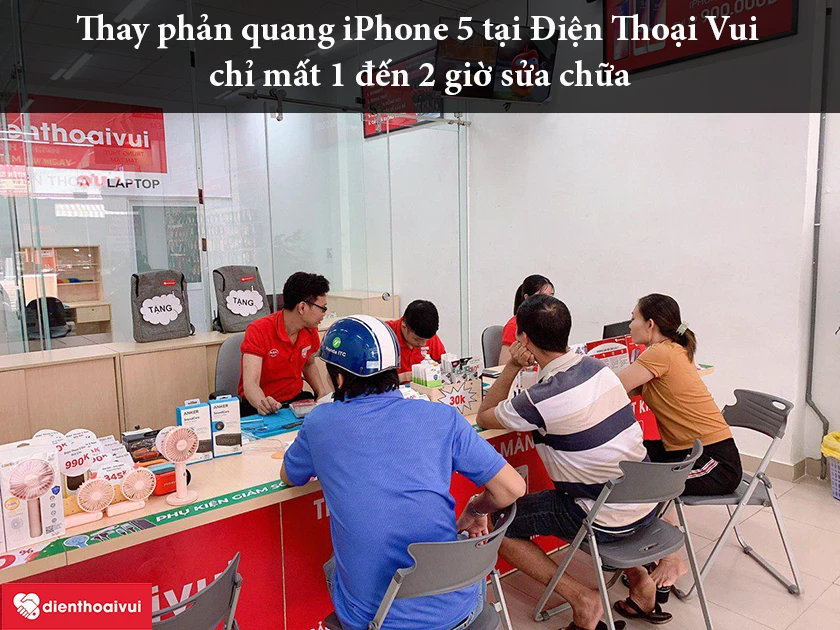 Dịch vụ thay phản quang iPhone 5 uy tín, chất lượng cao tại Hà Nội và Hồ Chí Minh