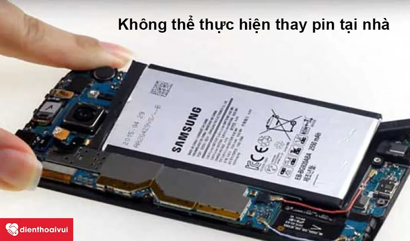 Có thể thực hiện thay pin Samsung Galaxy S6 Edge tại nhà không?