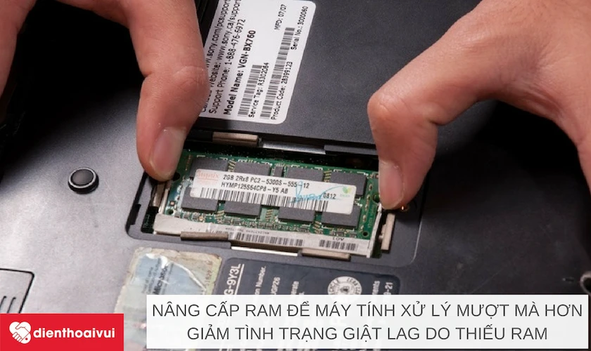 Tại sao cần nâng cấp, thay RAM laptop