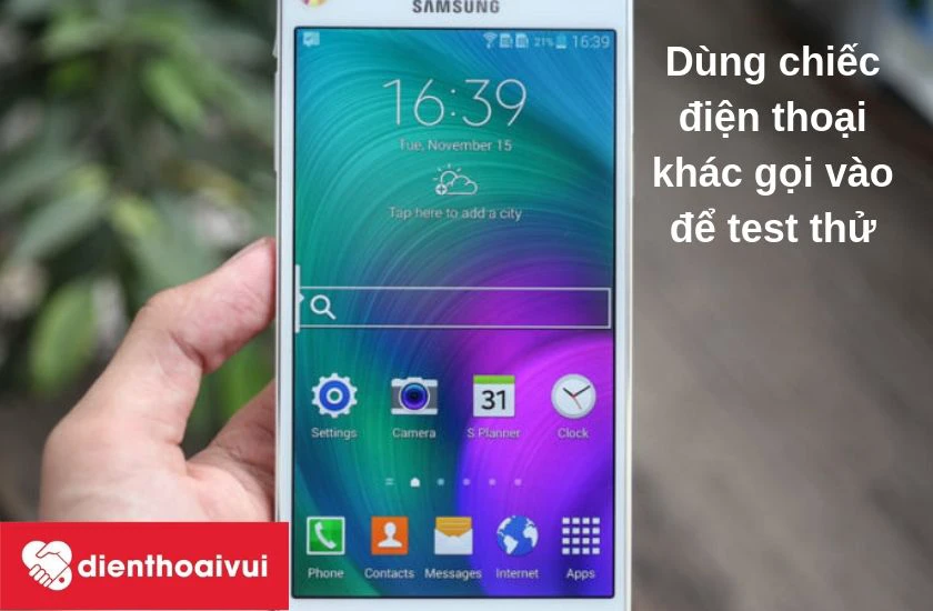Cách test thử điện thoại Samsung Galaxy J5 2015 sau khi được thay rung