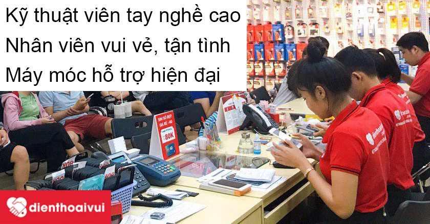 đội ngũ kỹ thuật tay nghề cao