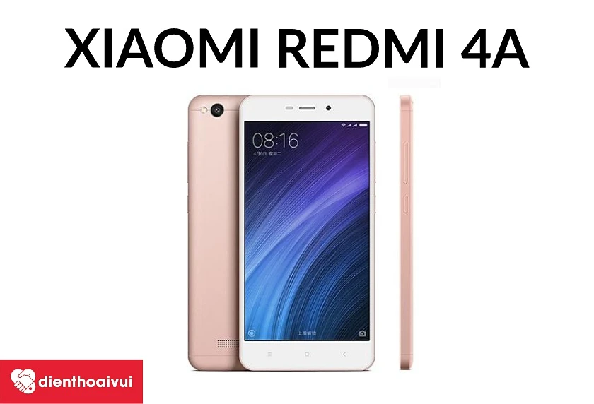 Xiaomi Redmi 4A - sở hữu tấm màn cảm ứng điện dung IPS LCD với 16 triệu màu