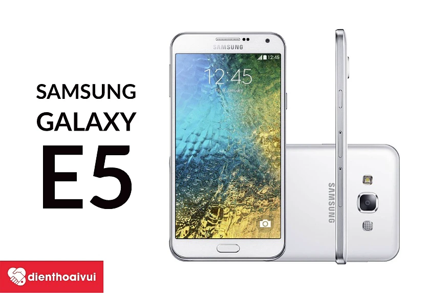 Samsung Galaxy E5 - màn hình độ phân giải cao HD công nghệ Super AMOLED