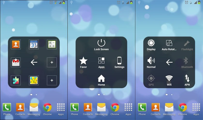 Ứng dụng tạo nút home ảo trên android Easy Touch