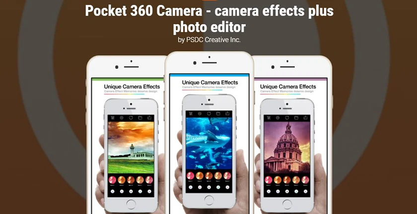 Pocket 360 Camera - ứng dụng ios miễn phí hôm nay