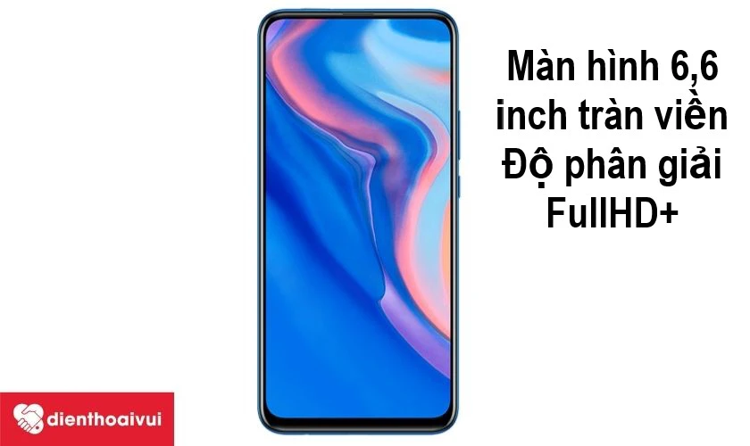 Huawei Y9 Prime - điện thoại tầm trung của Huawei với màn hình tràn 4 cạnh 6,6 inch không “tai thỏ”, không “giọt nước”