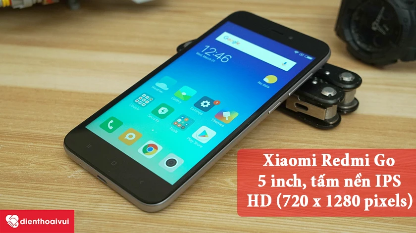 Xiaomi Redmi Go – Chiếc smartphone giá rẻ với màn hình tiêu chuẩn: 5 inch, HD, tấm nền IPS