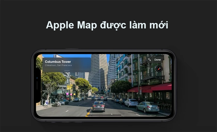 Apple Map được làm mới