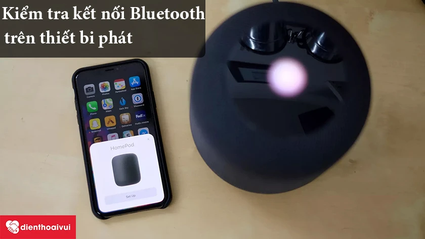 Kiểm tra kết nối Bluetooth