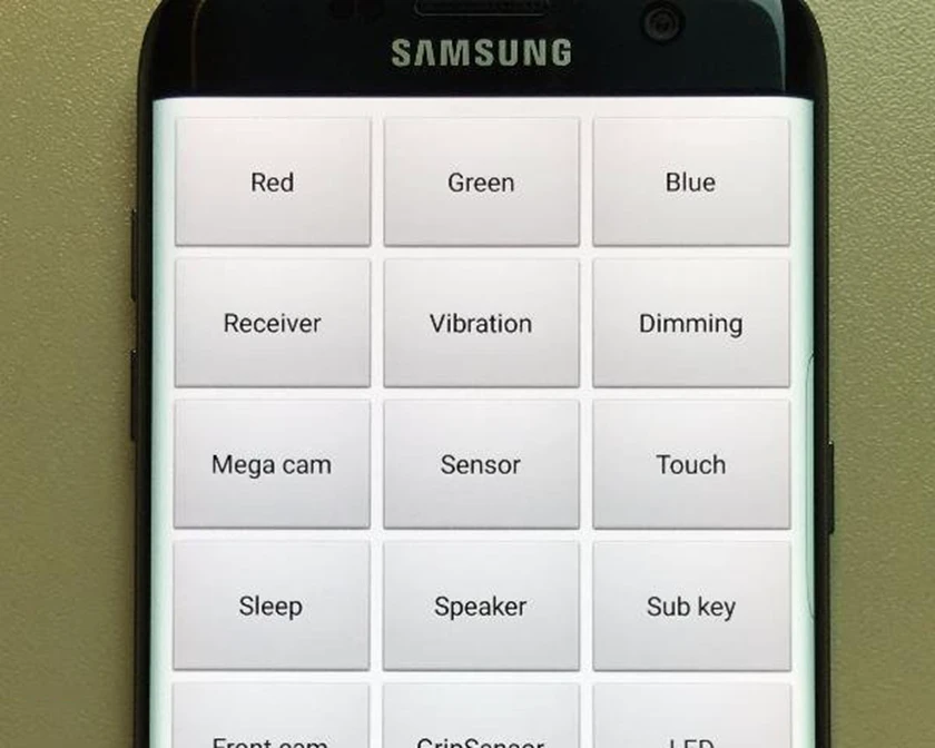 Khắc phục màn hình Samsung S7 Edge bị sọc