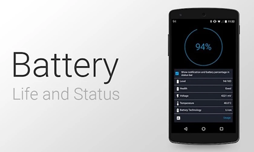 hướng dẫn kiểm tra pin xiaomi bằng battery life and status