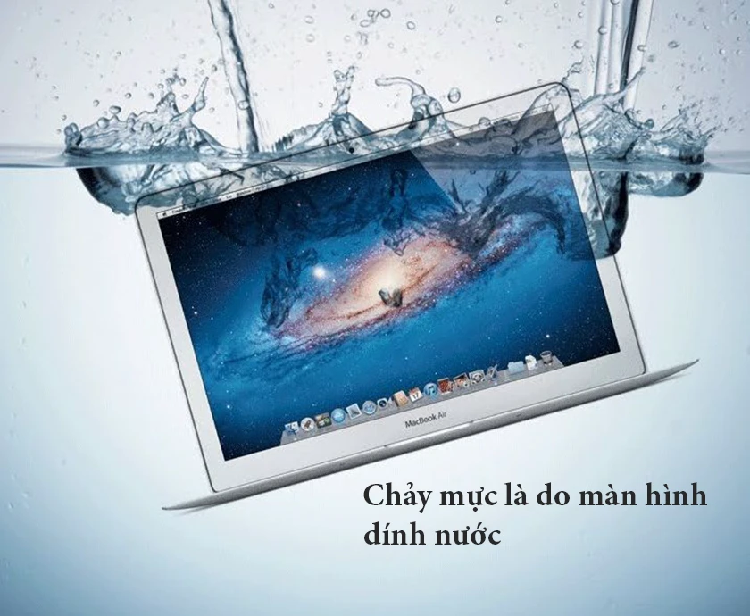Lý do khiến màn hình laptop bị chảy mực bắt nguồn từ đâu