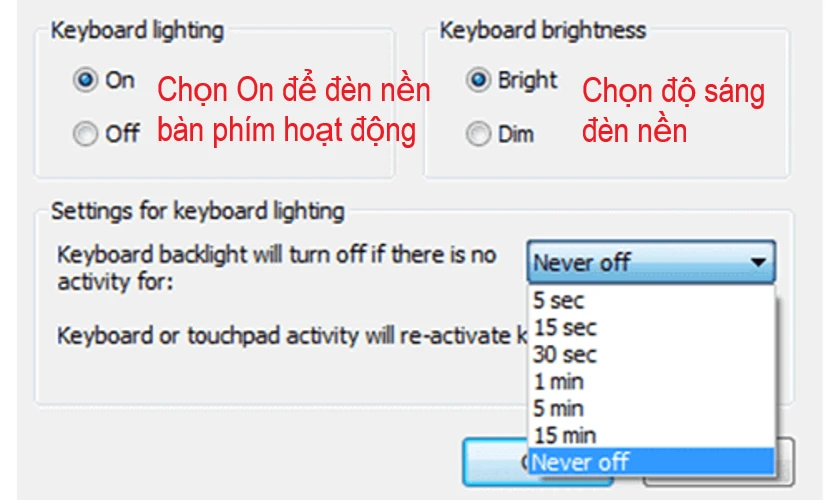 Hướng dẫn cách sửa các lỗi bàn phím laptop Dell - đèn bàn phím dell không sáng