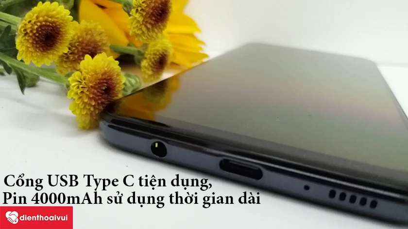 Samsung Galaxy A50s – Cổng USB Type C tiện dụng, viên pin 4000mAh sử dụng thời gian dài