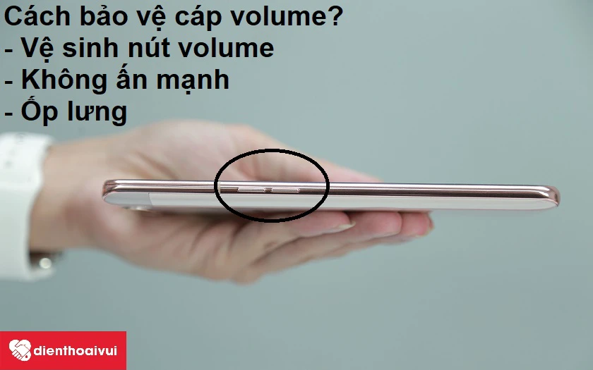 Cách bảo vệ cáp volume điện thoại?