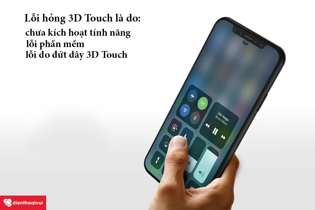 Cách khắc phục lỗi hỏng 3D Touch trên iPhone XS Max