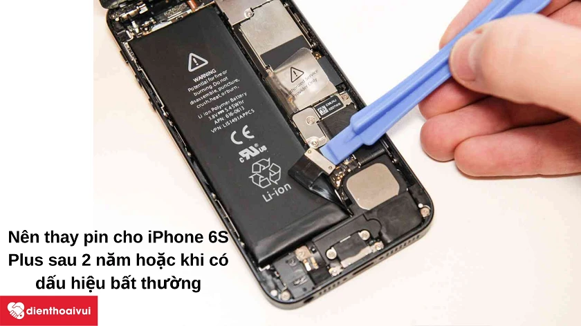 Khi nào cần phải thay pin mới cho iPhone 6S Plus?