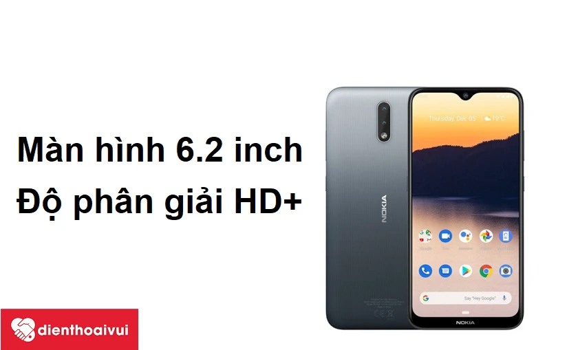 Thay màn hình Nokia 2.3 giá rẻ, chính hãng, uy tín tại TP.HCM và Hà Nội