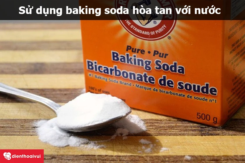 Sử dụng baking soda